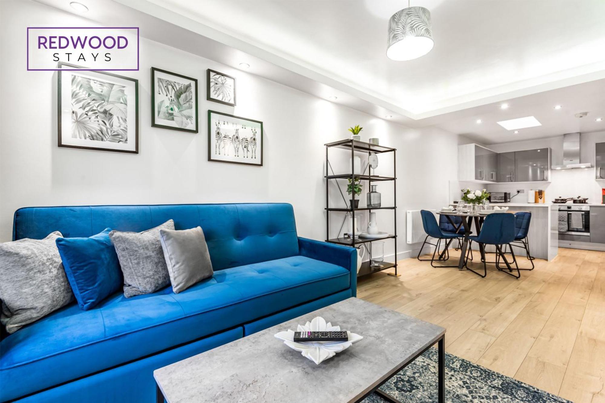 1 Bed 1 Bath Town Center Apartments For Corporates & Contractors, Wifi, Netflix And Parking On Selected Units By Redwood Stays Aldershot Exteriör bild
