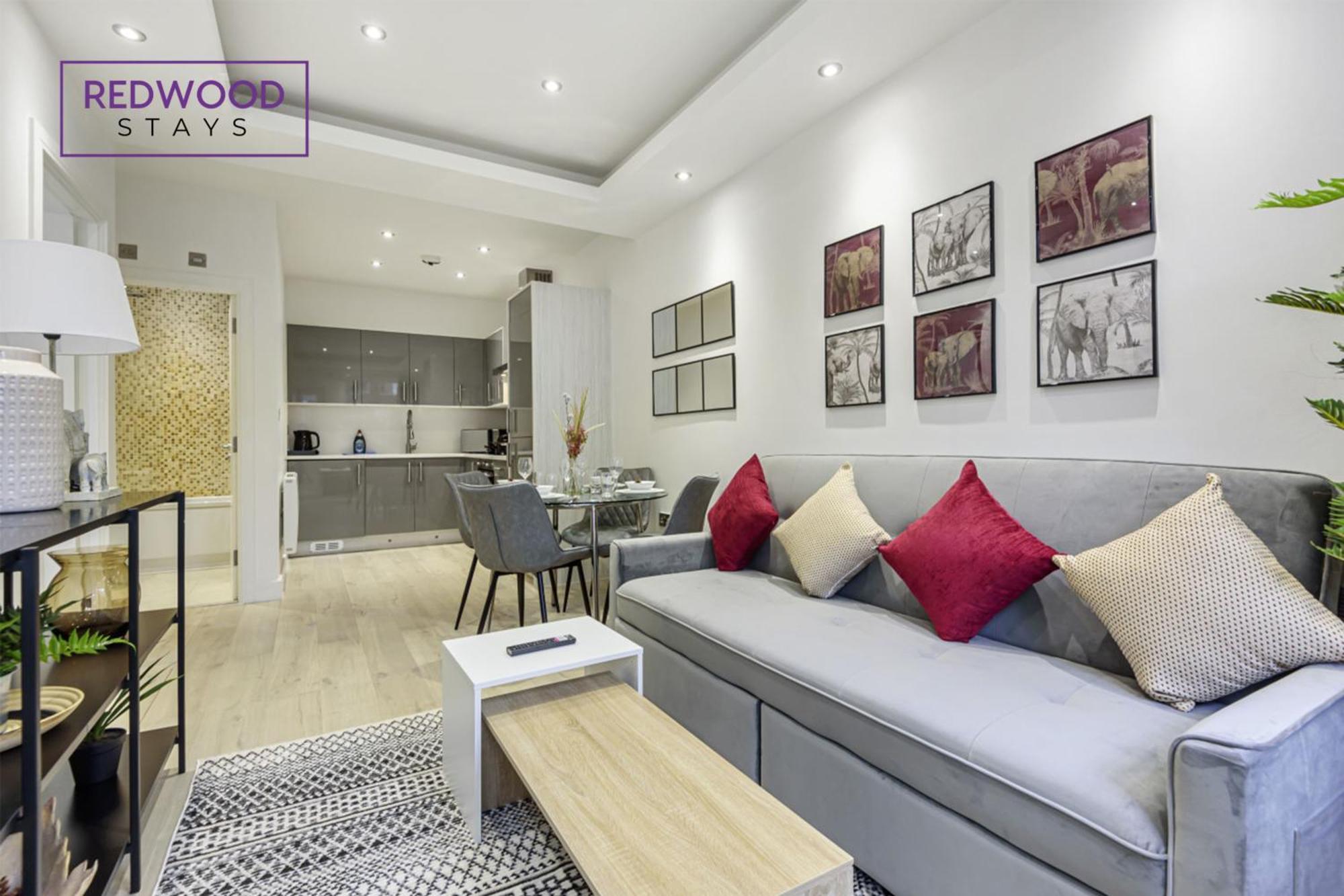 1 Bed 1 Bath Town Center Apartments For Corporates & Contractors, Wifi, Netflix And Parking On Selected Units By Redwood Stays Aldershot Exteriör bild