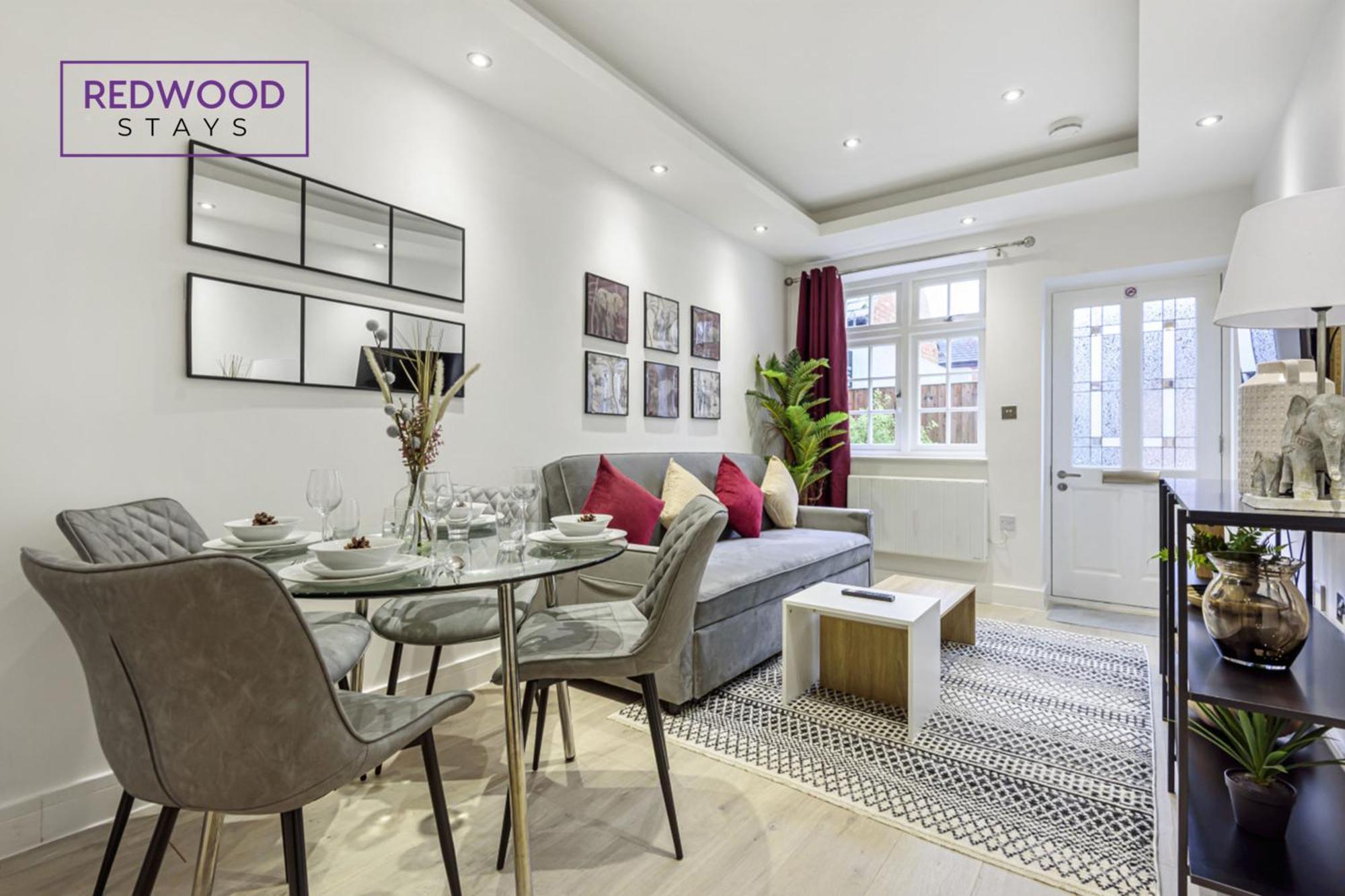 1 Bed 1 Bath Town Center Apartments For Corporates & Contractors, Wifi, Netflix And Parking On Selected Units By Redwood Stays Aldershot Exteriör bild