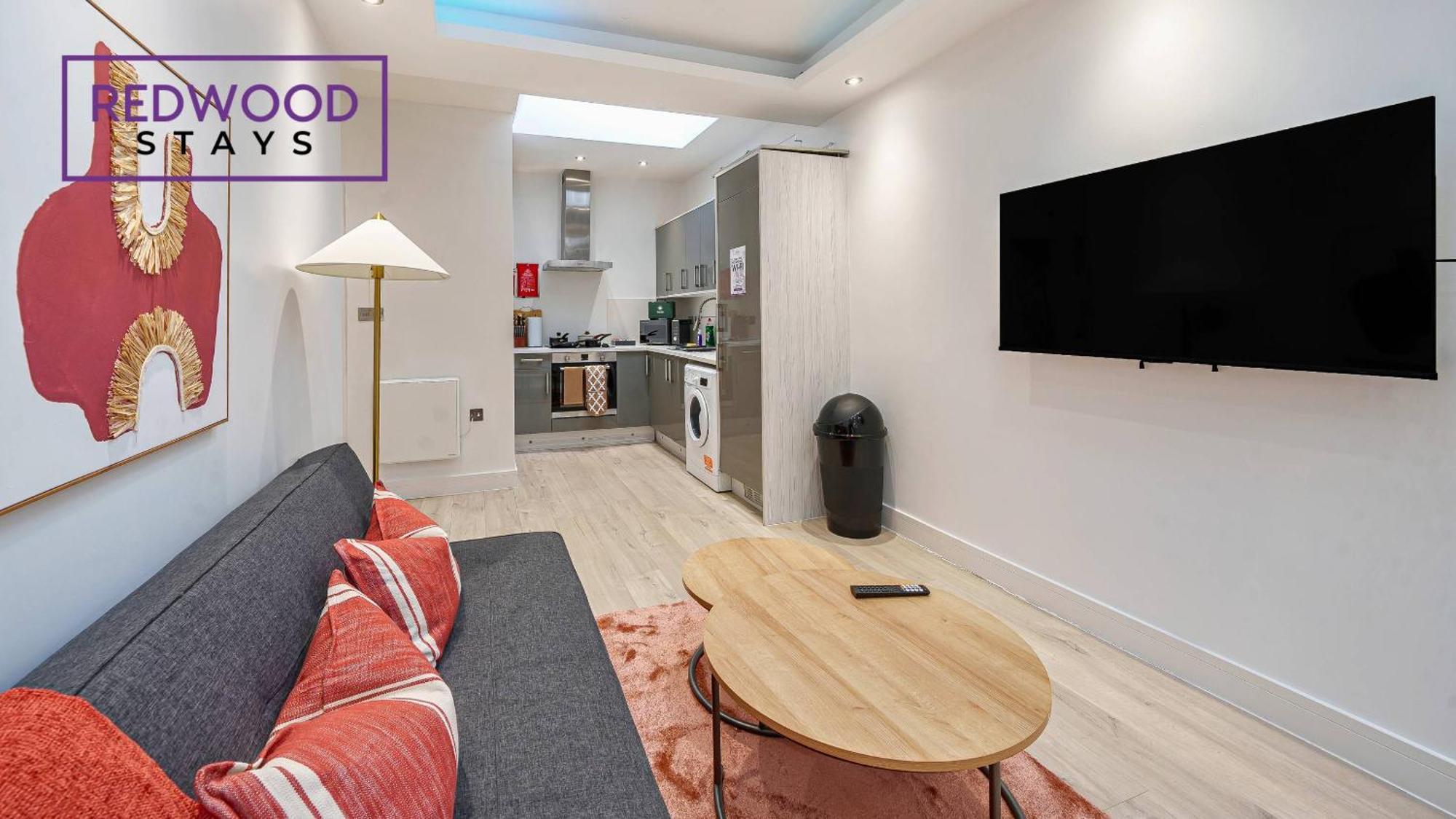 1 Bed 1 Bath Town Center Apartments For Corporates & Contractors, Wifi, Netflix And Parking On Selected Units By Redwood Stays Aldershot Exteriör bild