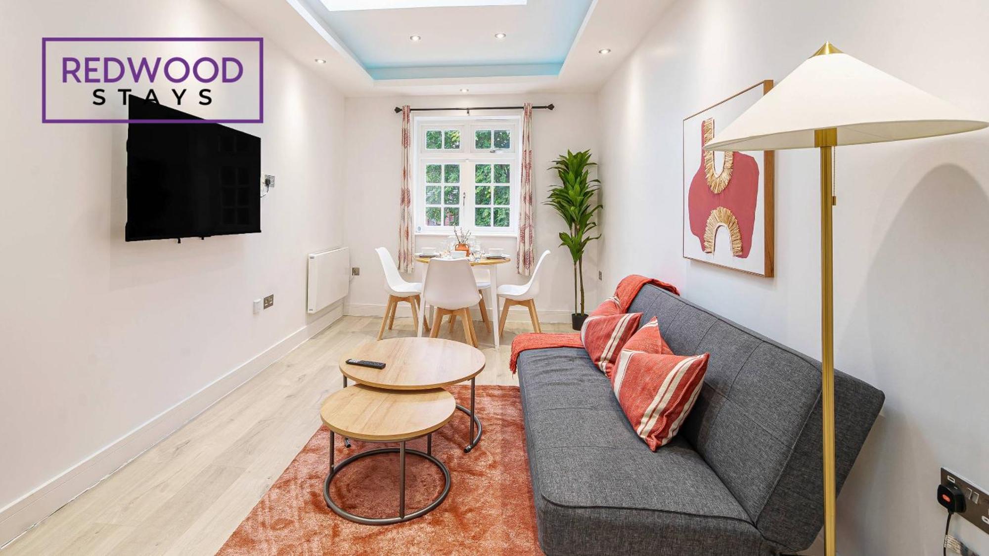 1 Bed 1 Bath Town Center Apartments For Corporates & Contractors, Wifi, Netflix And Parking On Selected Units By Redwood Stays Aldershot Exteriör bild